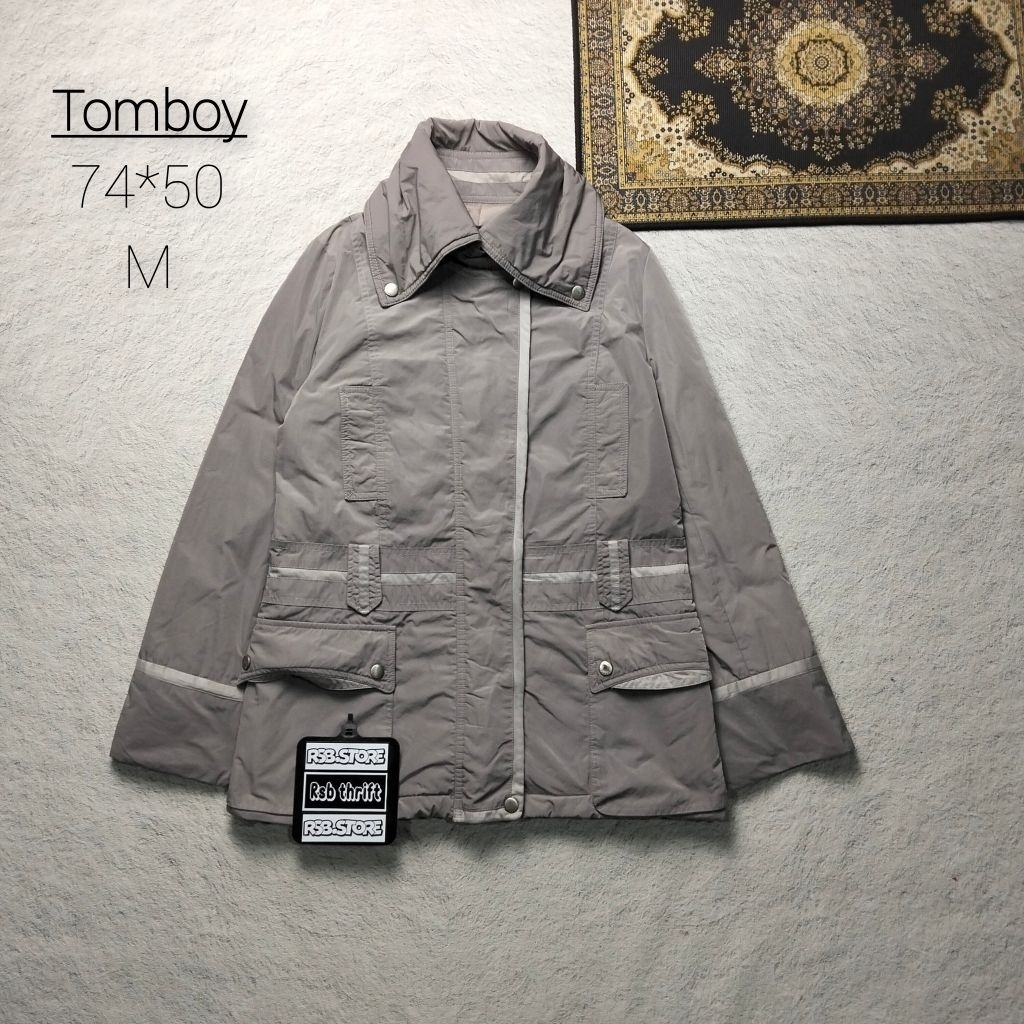 jacket parka tomboy original 100% size M wanita