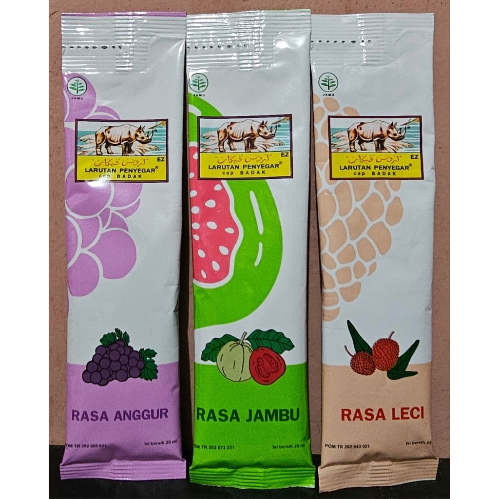Cap Badak Larutan Penyegar Bentuk Jelly 25ml - 1 Sachet