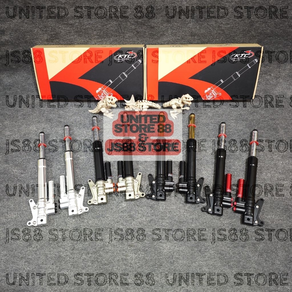 SUSPENSION SHOCK BREAKER DEPAN TABUNG KTC RACING MATRIX ORIGINAL UP SIDE DOWN MIO SPORTY SMILE J M3 