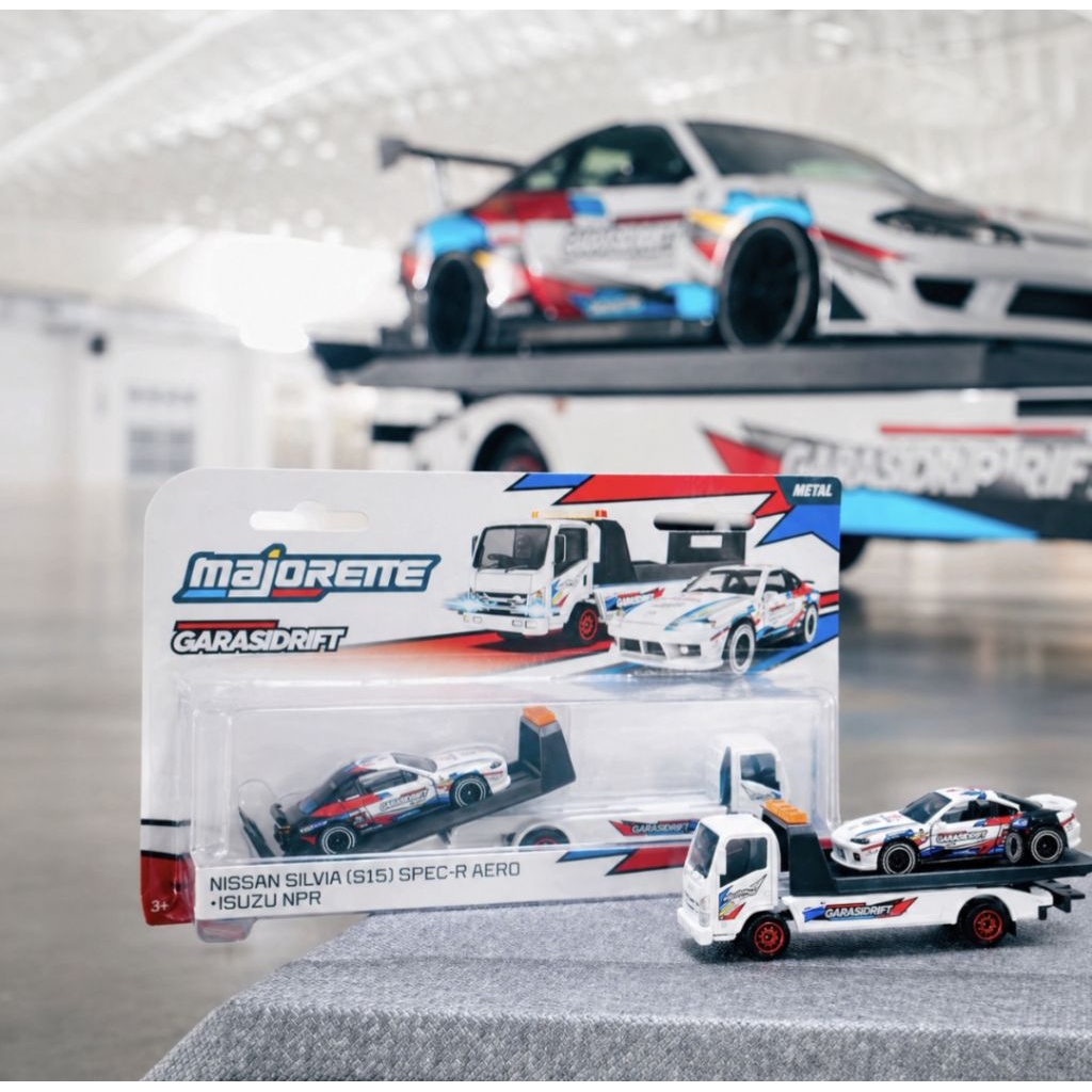 MAJORETTE GARASI DRIFT TRANSPORTER X ZICOSTER TOWING