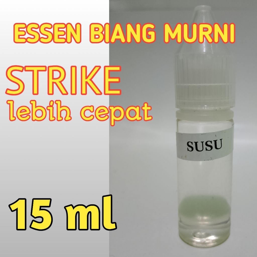 Essen Biang Murni asli 100% Aroma Susu Ukuran 15 ml Umpan Pancing