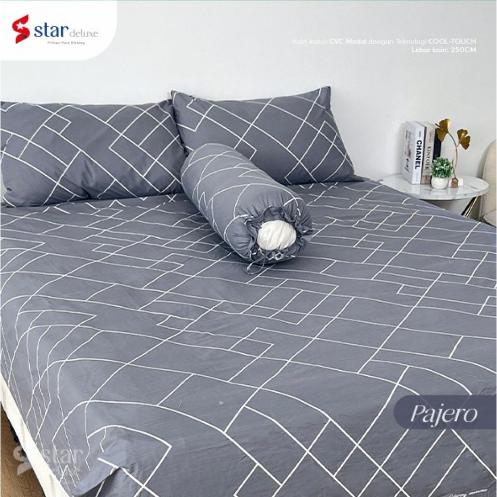 Sprei Homemade || Sprei Katun Lokal Premium | Sprei Anti Geser Katun CVC Motif Love Match