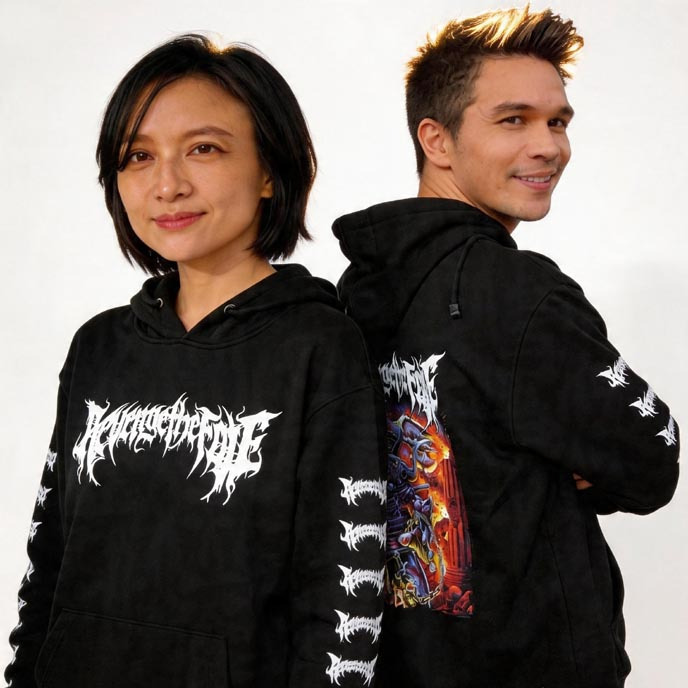 Sweater Hoodie Revenge The Fate Hoodie Casual