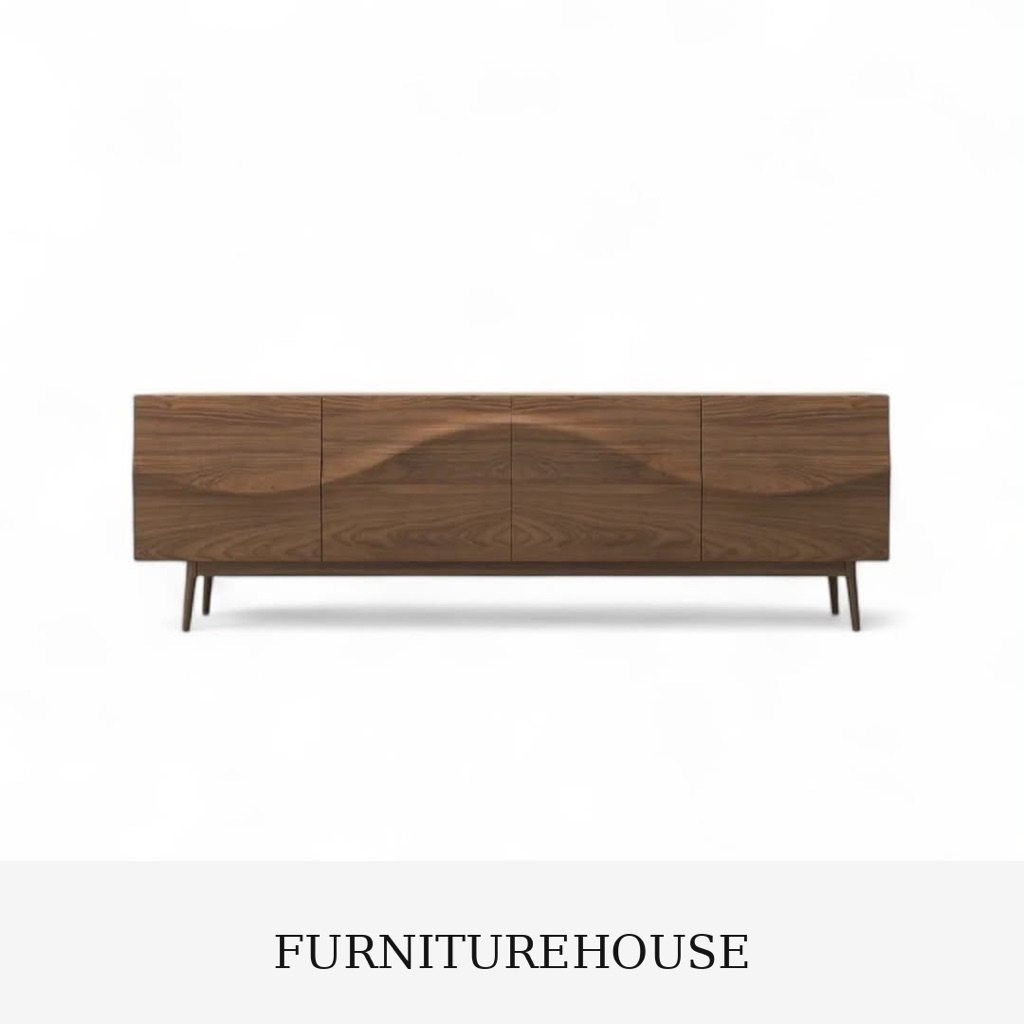 Buffet Meja Tv Minimalis Modern kayu Jati -Panjang 180cm