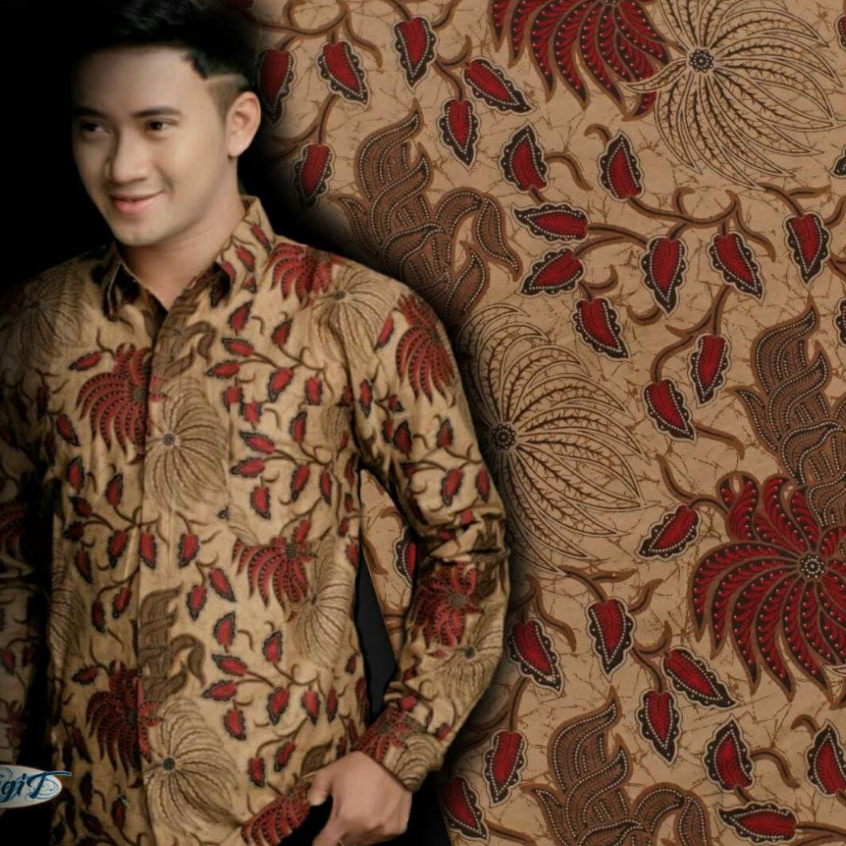 Kain batik pekalongan motif ranting kain batik bahan baju kain meteran batik pekalongan