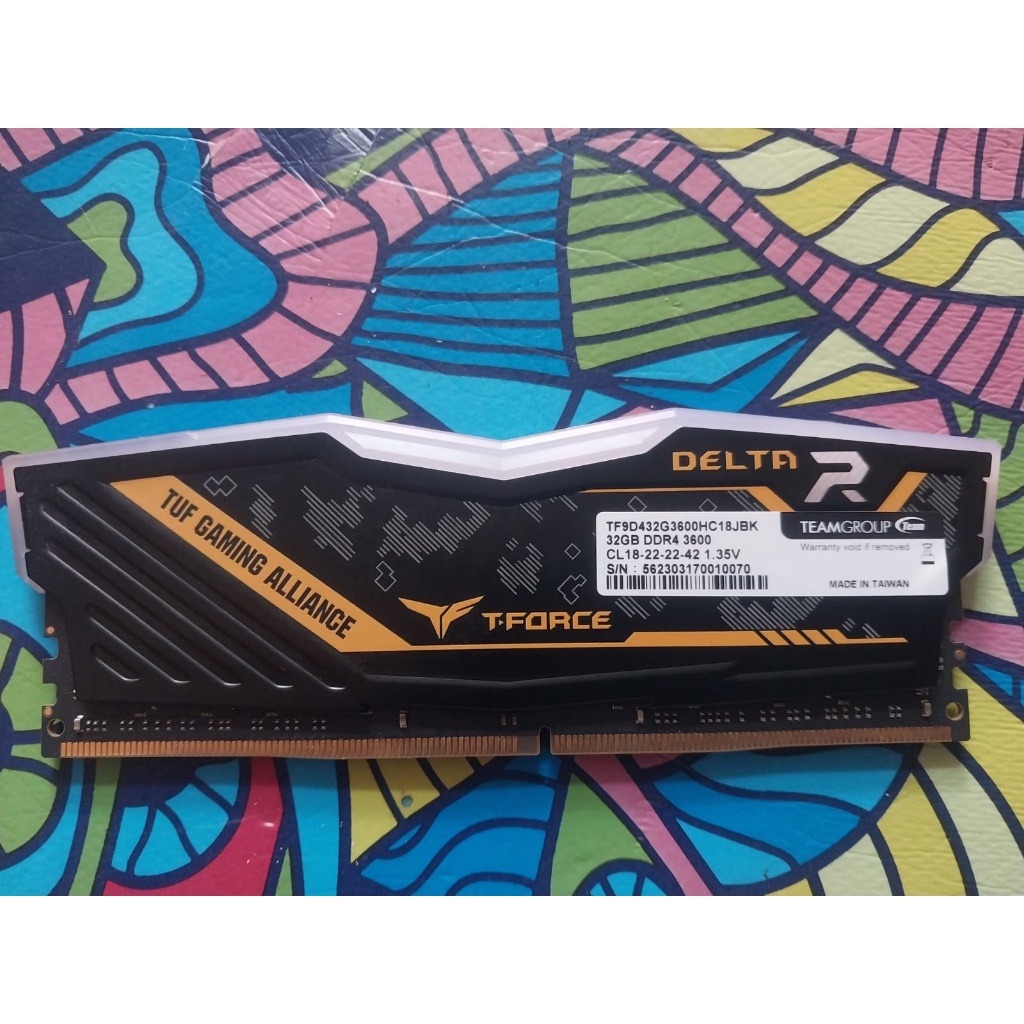 RAM DDR4 32GB 3600Mhz TUF Gaming RAM