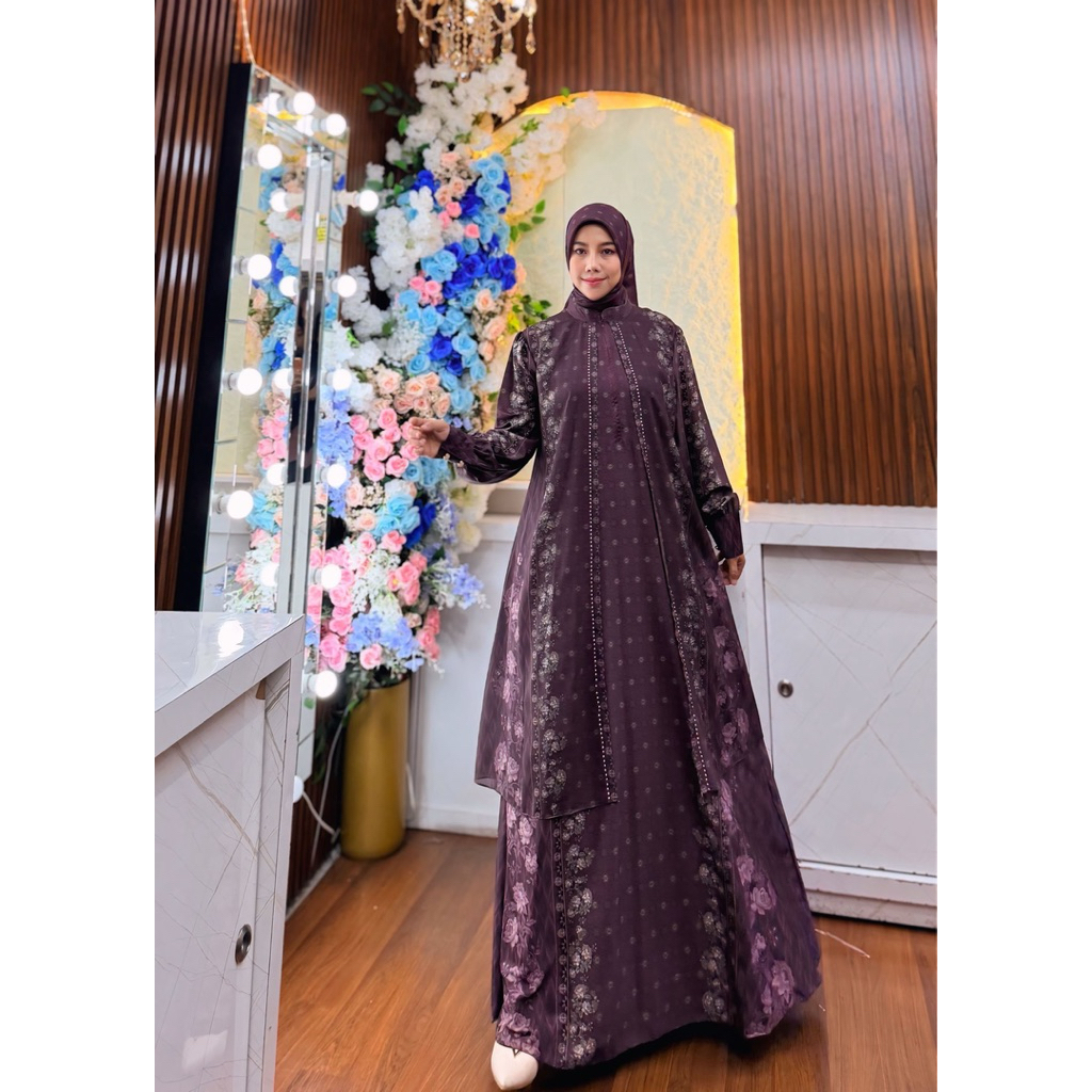 Gamis Terbaru Naraya Series By Dzhira / Gamis Mewah / Gamis Kekinian / Gamis Mewah