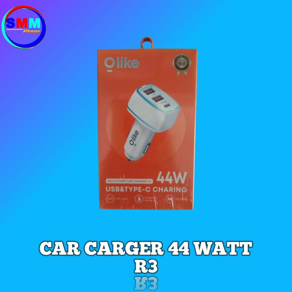 Olike car charger R3 fast charging 44watt