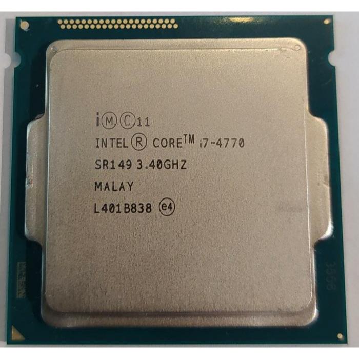 Intel Core i7 4770 Tray Processor LGA 1150 Haswell Gen 4 - i7 4770