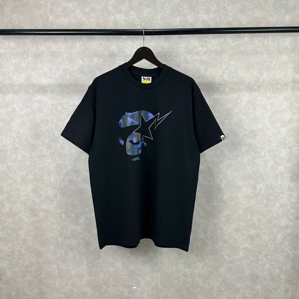 Kaos Bape STA In Black Unisex Oversize Terbaru