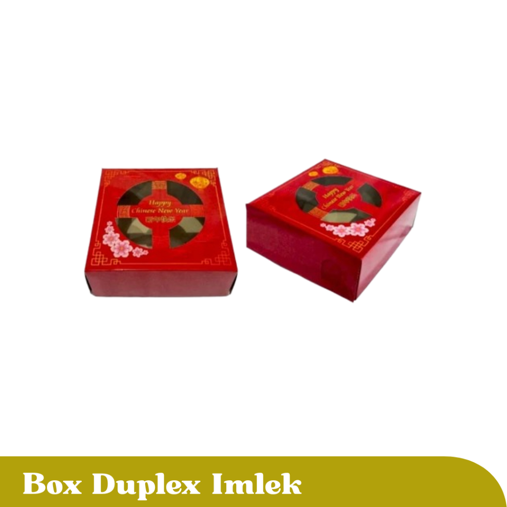 Box Kue Kotak Packaging Hampers Imlek