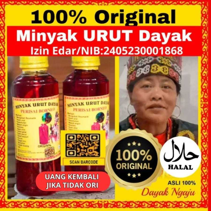 MINYAK URUT DAYAK ASLI KALIMANTAN IBU IDA