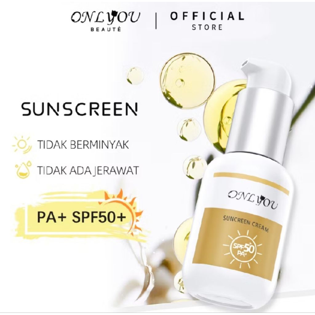ONLYOU SUNSCREEN GEL UV SPF 50+ PA+ BPOM ORIGINAL