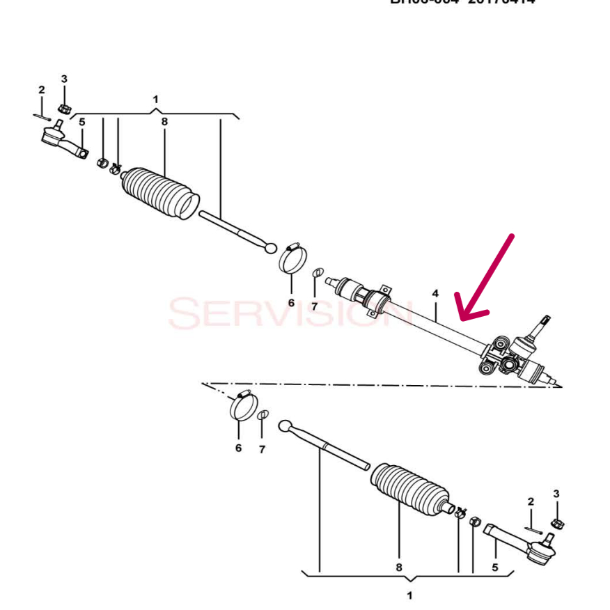 23955703 - RACKSTEER, WULING CONFERO SEMUA TIPE