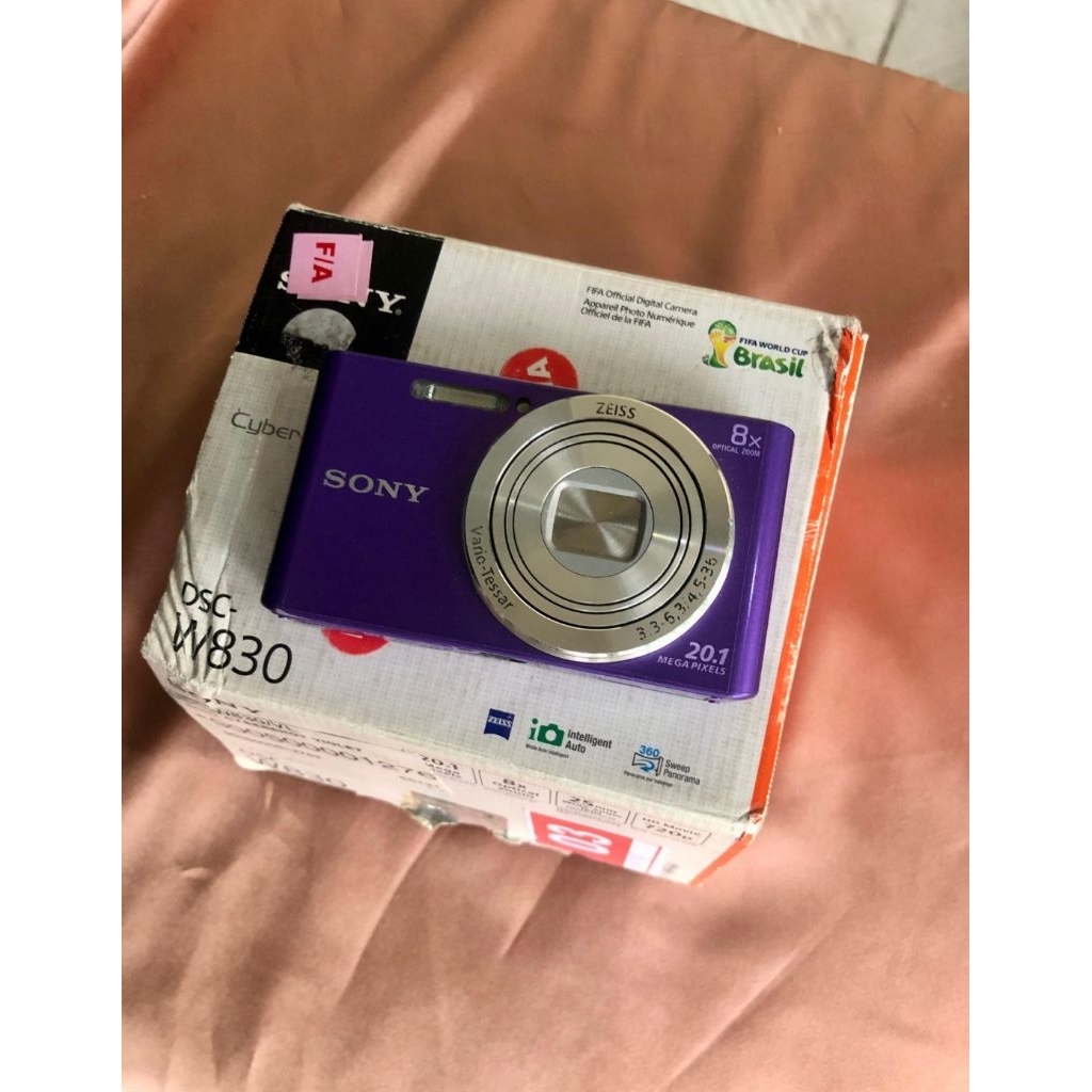 digicam sony cybershot w830 violet preloved digital camera second ungu