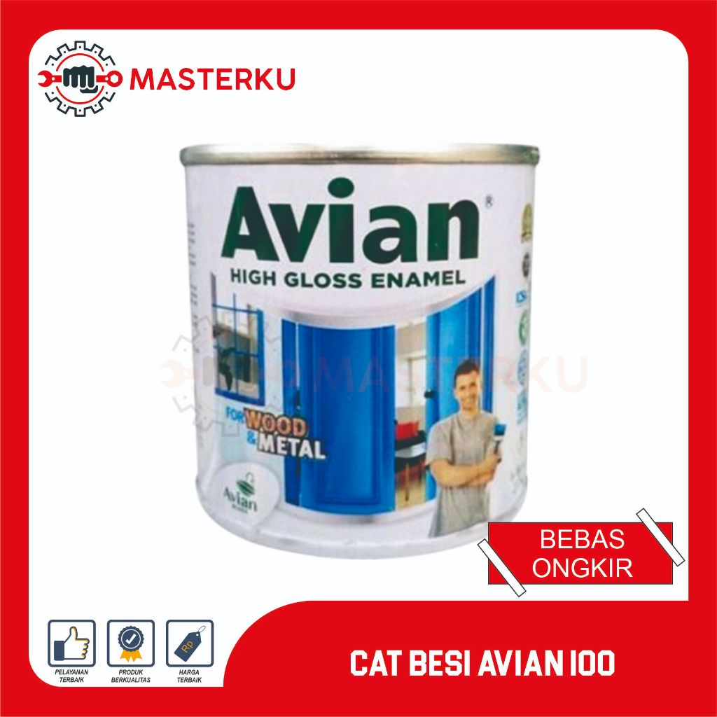 Cat Avian 100cc / Cat Tembok Avian 100cc / Cat Besi / Cat Kayu