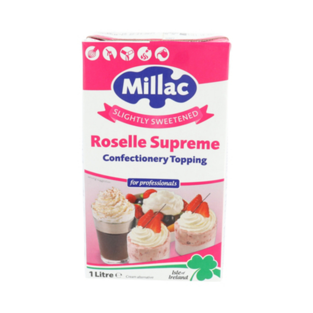 Millac Roselle Supreme 1L - Krim Kocok Millac Roselle SUPREME