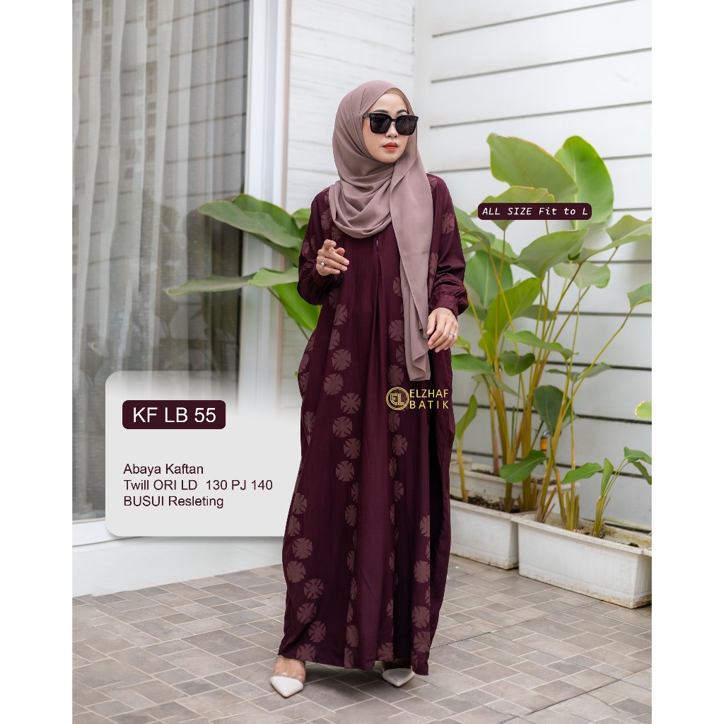 Kaftan Twill Elzhaf All Size Original