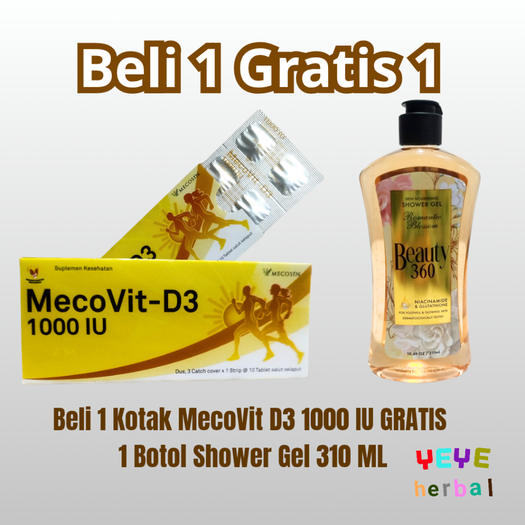 Mecovit Vitamin D3 1000 IU
