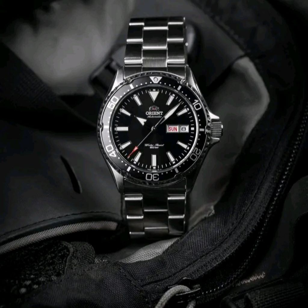 Jam Tangan 2nd Preloved Koleksi Pribadi Orient Mako IV or Kamasu Mulus