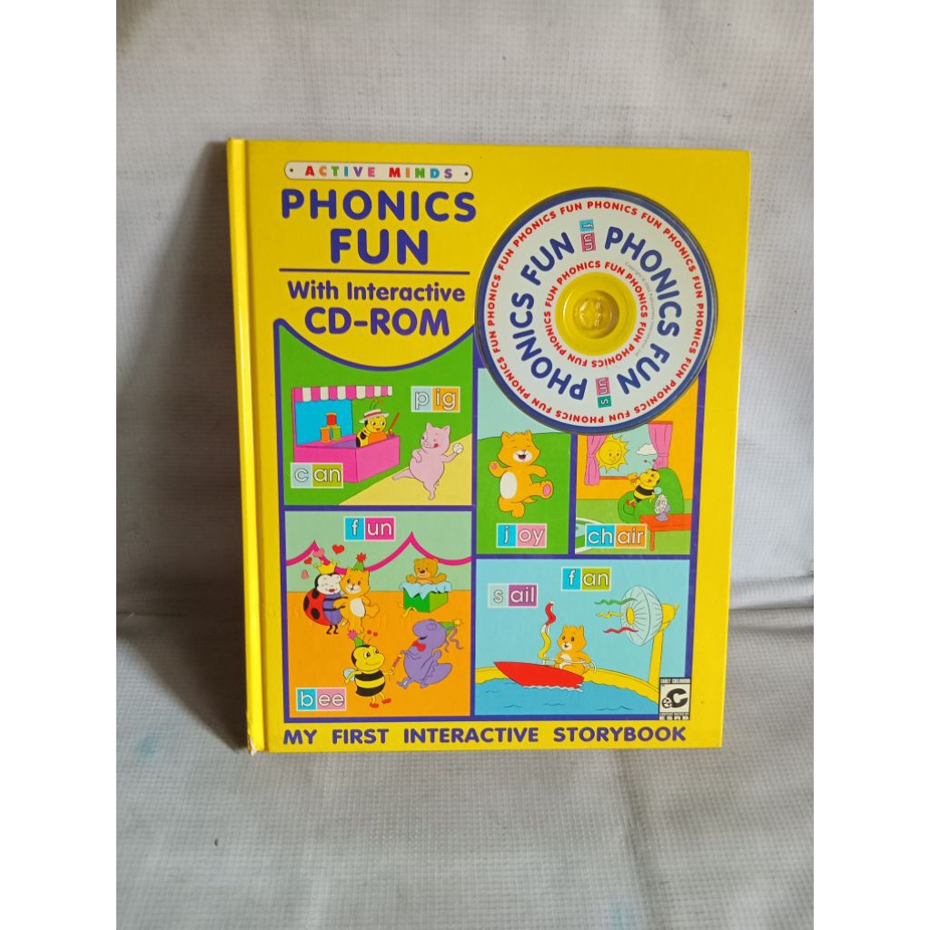 ACTIVE MINDS PHONICS FUN With Interactive CD - ROM MY FIRST INTERACTIVE STORYBOOK