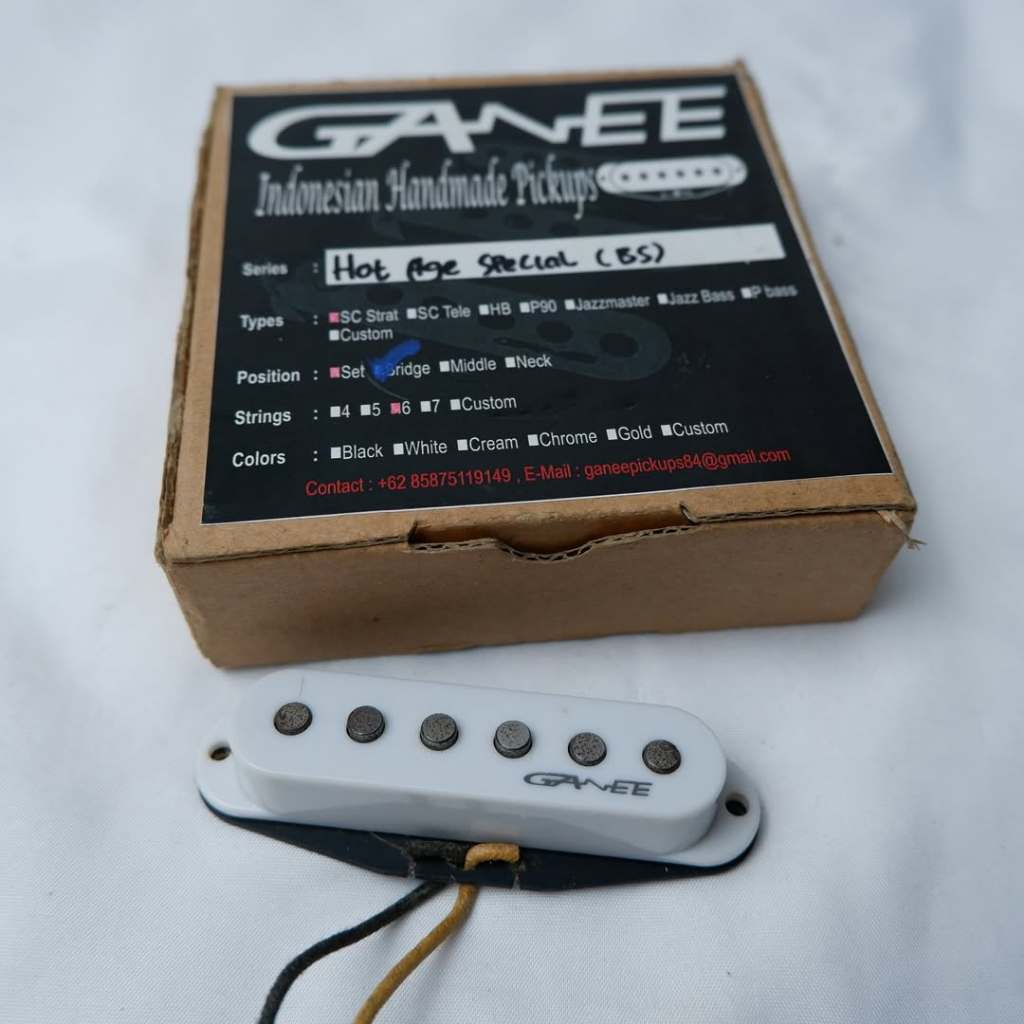 Ganee Hot Age Special Stratocaster Pickup Bridge n seymour duncan dimarzio fender lollar