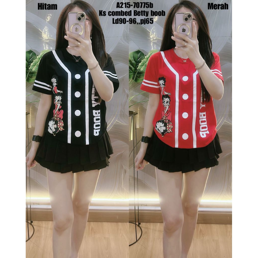 215 kaos Betty bob