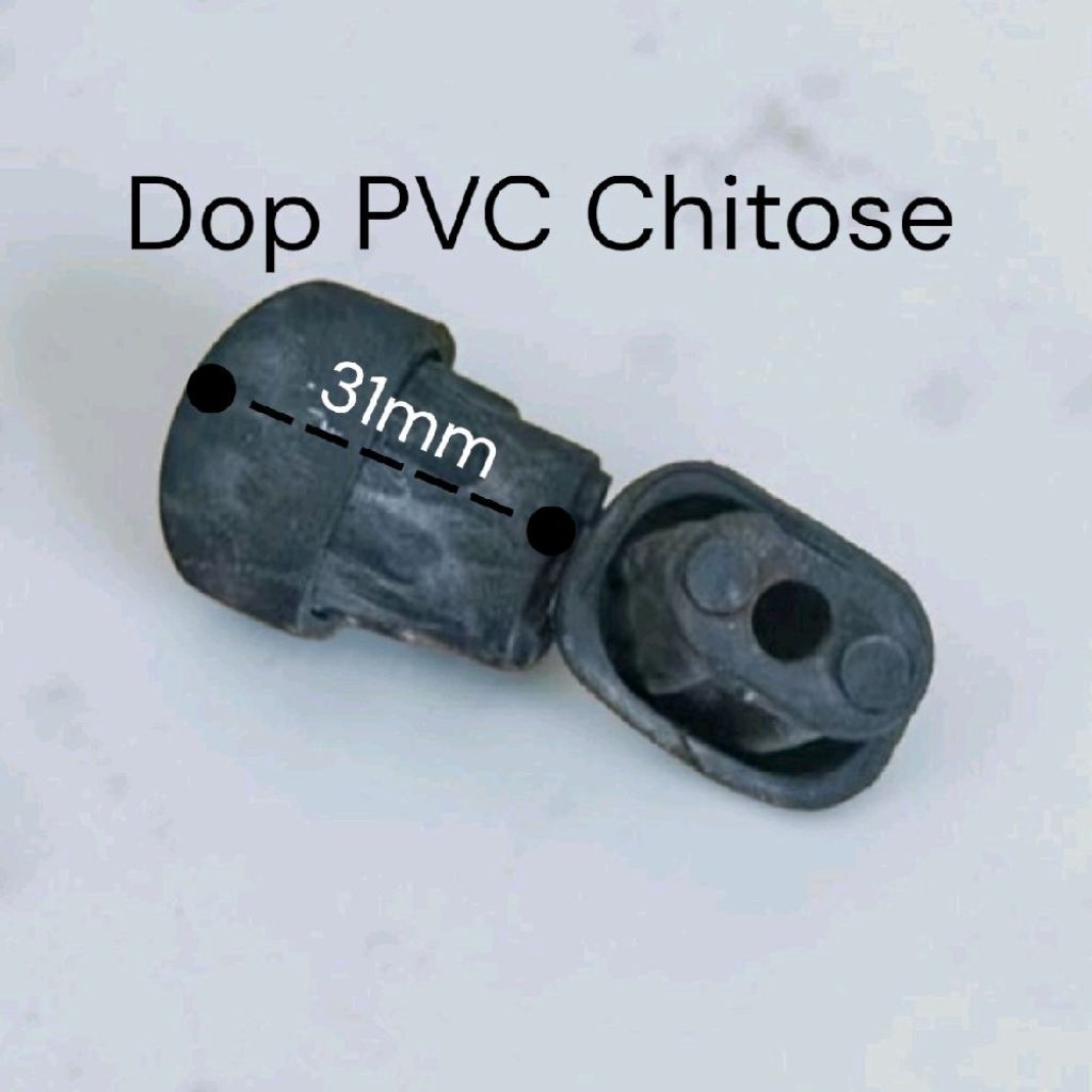 Alas Kaki Kursi Plastik Oval PVC Chitose Tanggung Nomor P3C