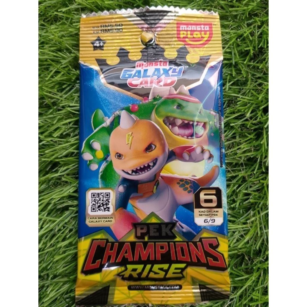Monsta Galaxy Card AR SR Pek Champion Rise Mecha Strike Heroes Unite Malaysia