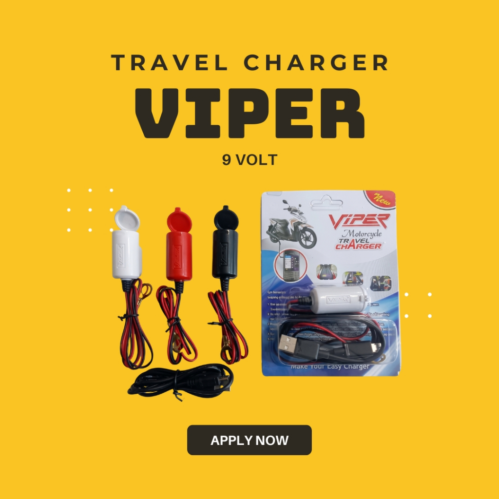 VIPER TRAVEL CHARGER 9 VOLT