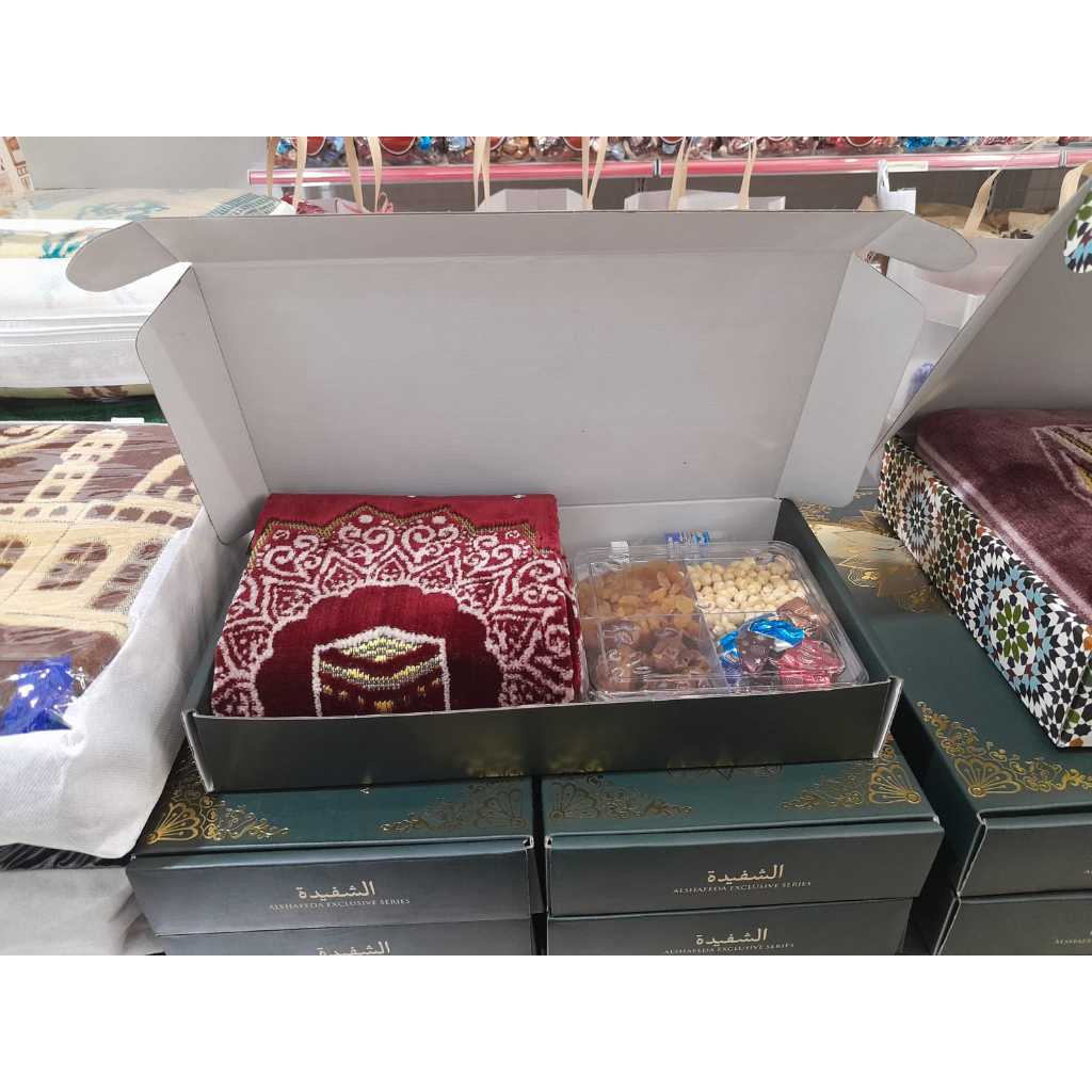HAMPERS SAJADAH OLEH-OLEH HAJI | OLEH-OLEH UMROH | HAMPERS LENGKAP