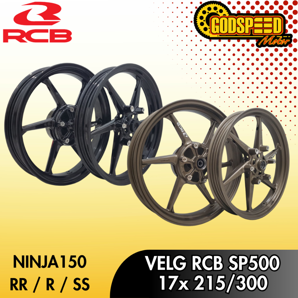 RCB VELG NINJA SP500 RING 17 215 300 BRONZE BLACK