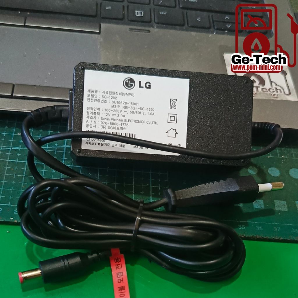 Adaptor Pom Mini 12 Volt 3 Ampere Untuk Modul CPU Pertamini