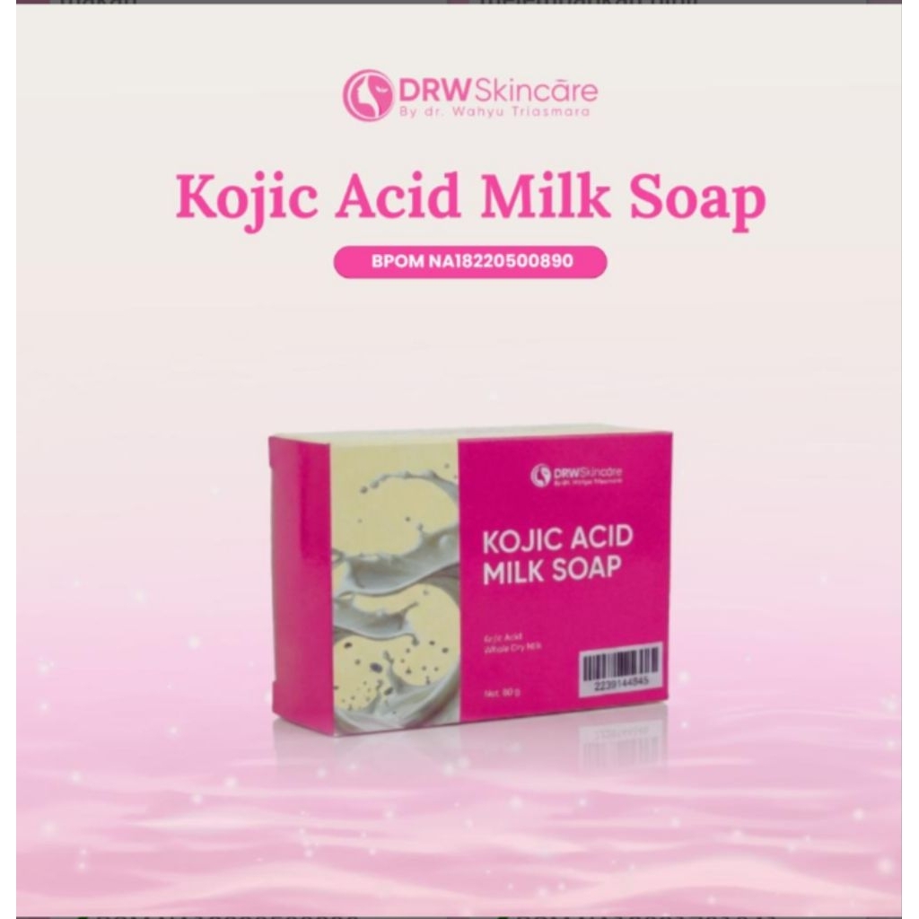 KOJIC ACID MILK SOAP DRW SKINCARE/SABUN KOJIC ACID