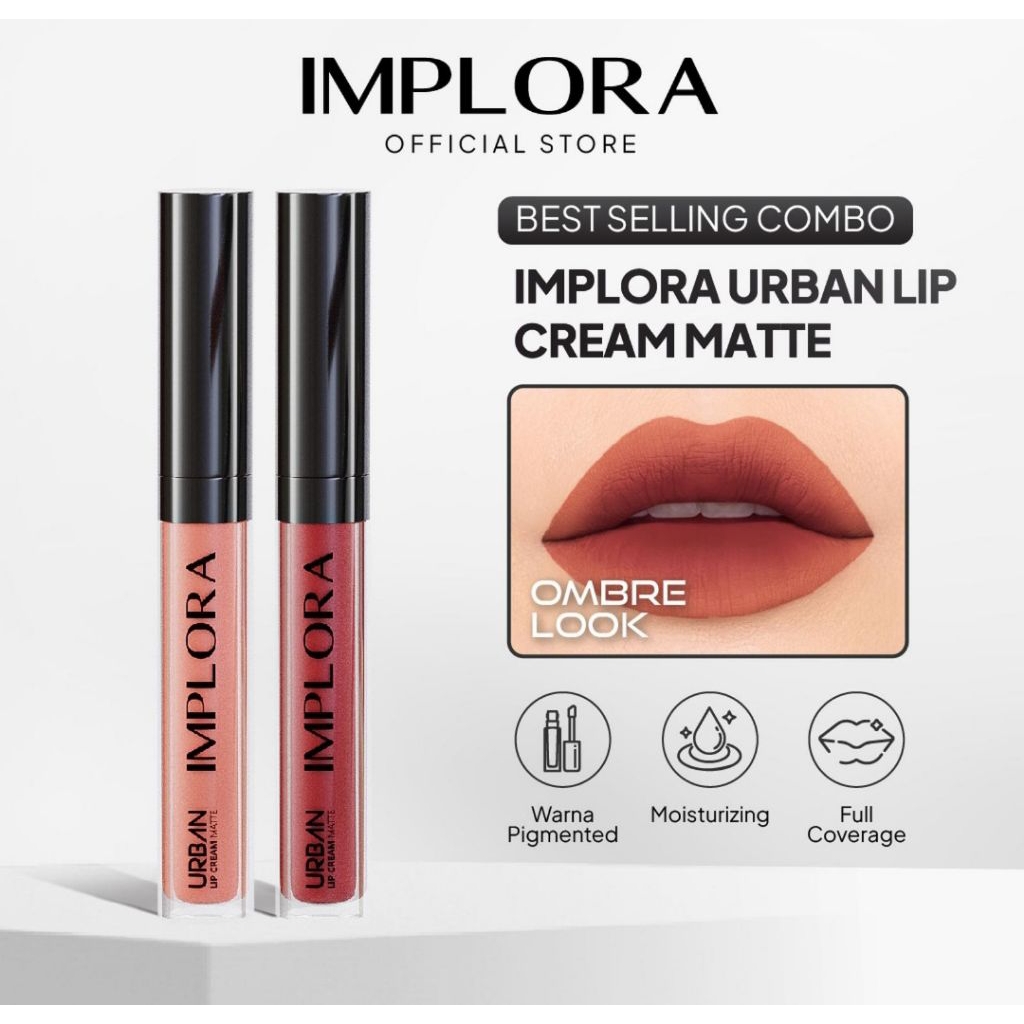 PAKET OMBRE IMPLORA LIP CREAM URBAN