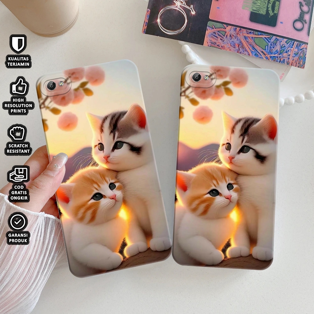 Case Hp For Vivo V5 / Y65 / Y67 / 1601 / 1719  ( BR-KCG )  Kesing Hp - Softcase Procamera - Case Ter