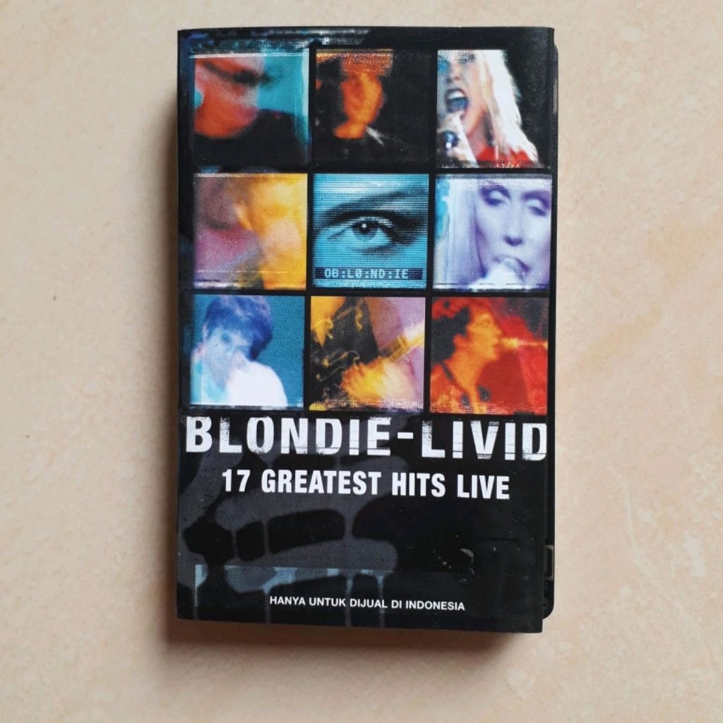 KASET BLONDIE ALBUM LIVID
