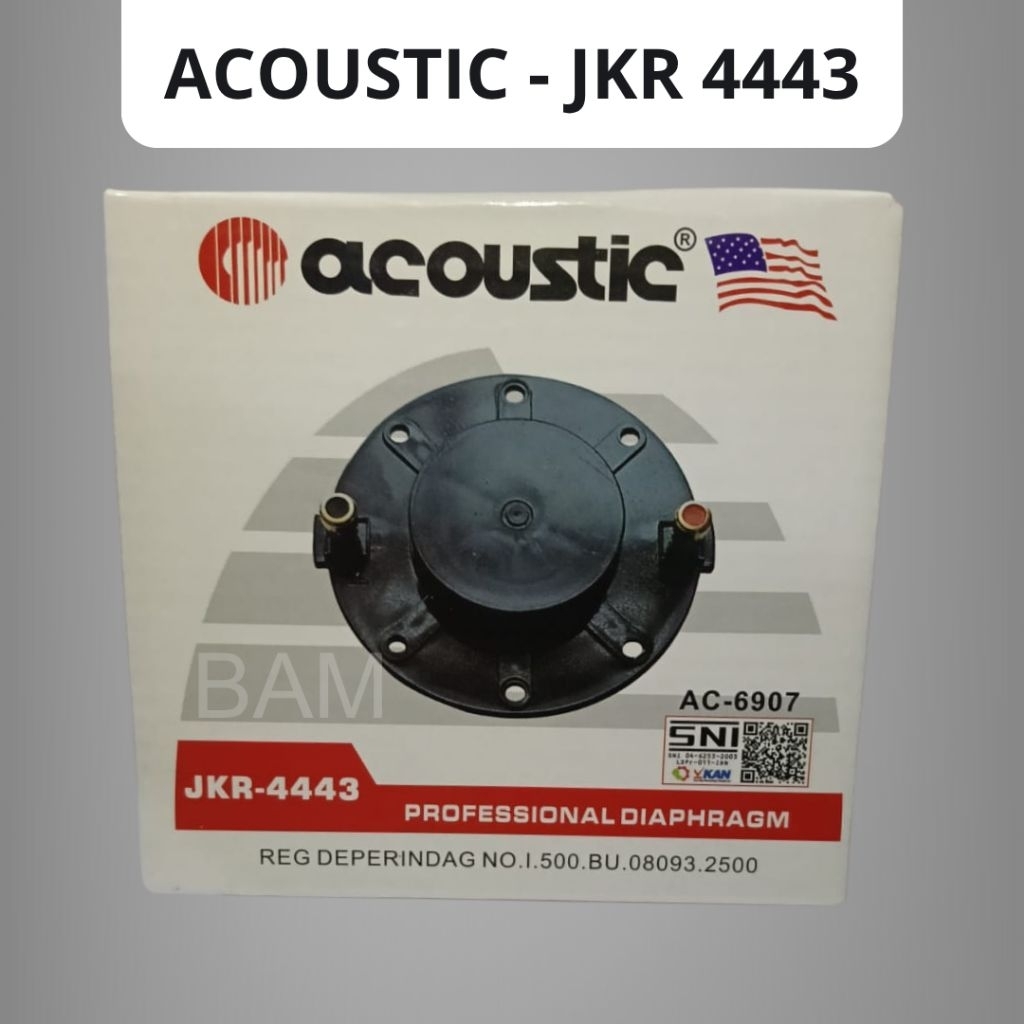 Spul Driver Acoustic JKR 4443 Voice Coil Driver Tweeter 1.75 inch 44.4 mm