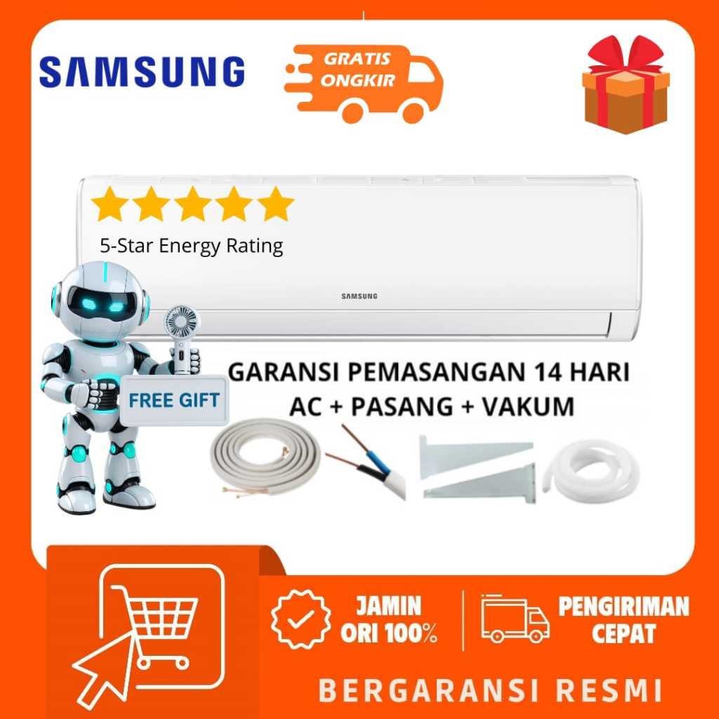 SAMSUNG Neo Alpha Inverter AC 1PK AR40F | Fast Cooling | Less Noise | AR40F09D0AMNSE