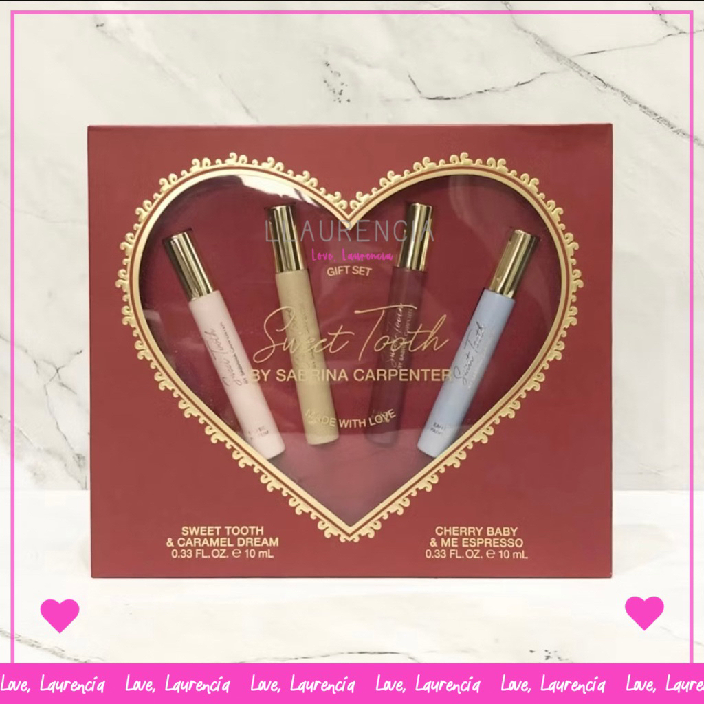 Sabrina Carpenter Sweet Tooth - Caramel Dream - Me Espresso - Cherry Baby Eau De Parfum perfume mini
