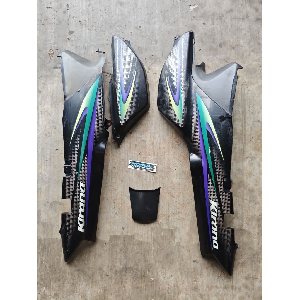 Bodi Body Honda Kirana 125 2003 Hitam Hijau