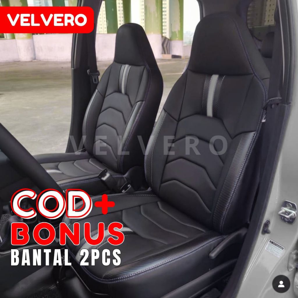 Sarung Jok Mobil Agya TRD Full Sett (Bahan Oscar)