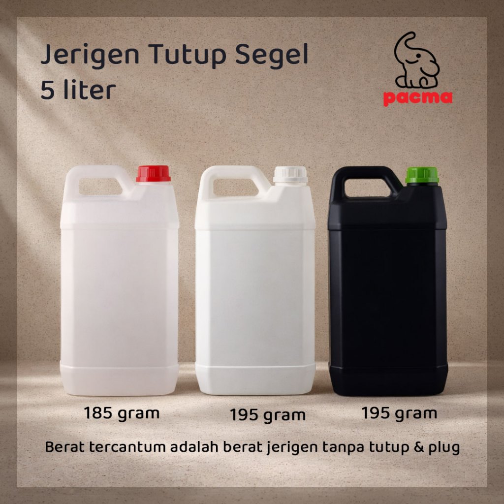 Jerigen 5 Liter tutup segel