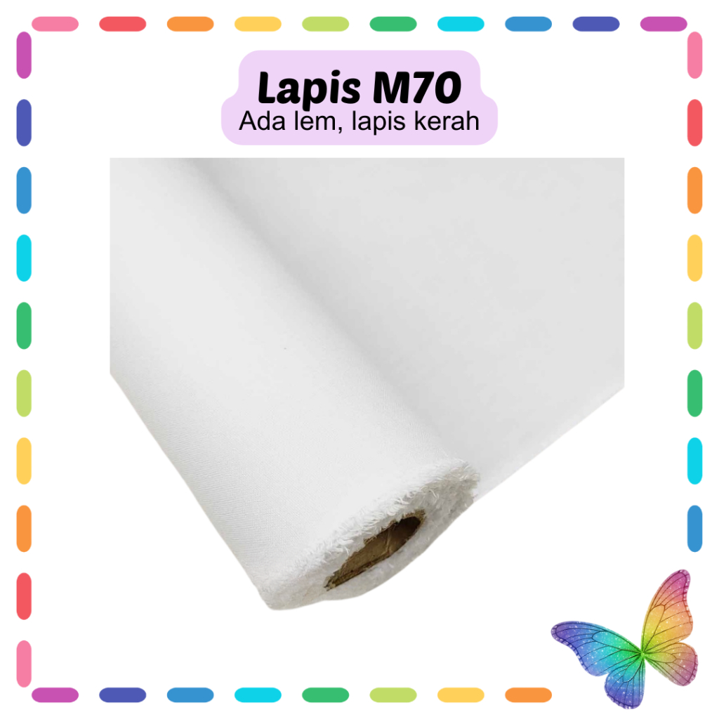 Kain Keras Lapis Kerah M70