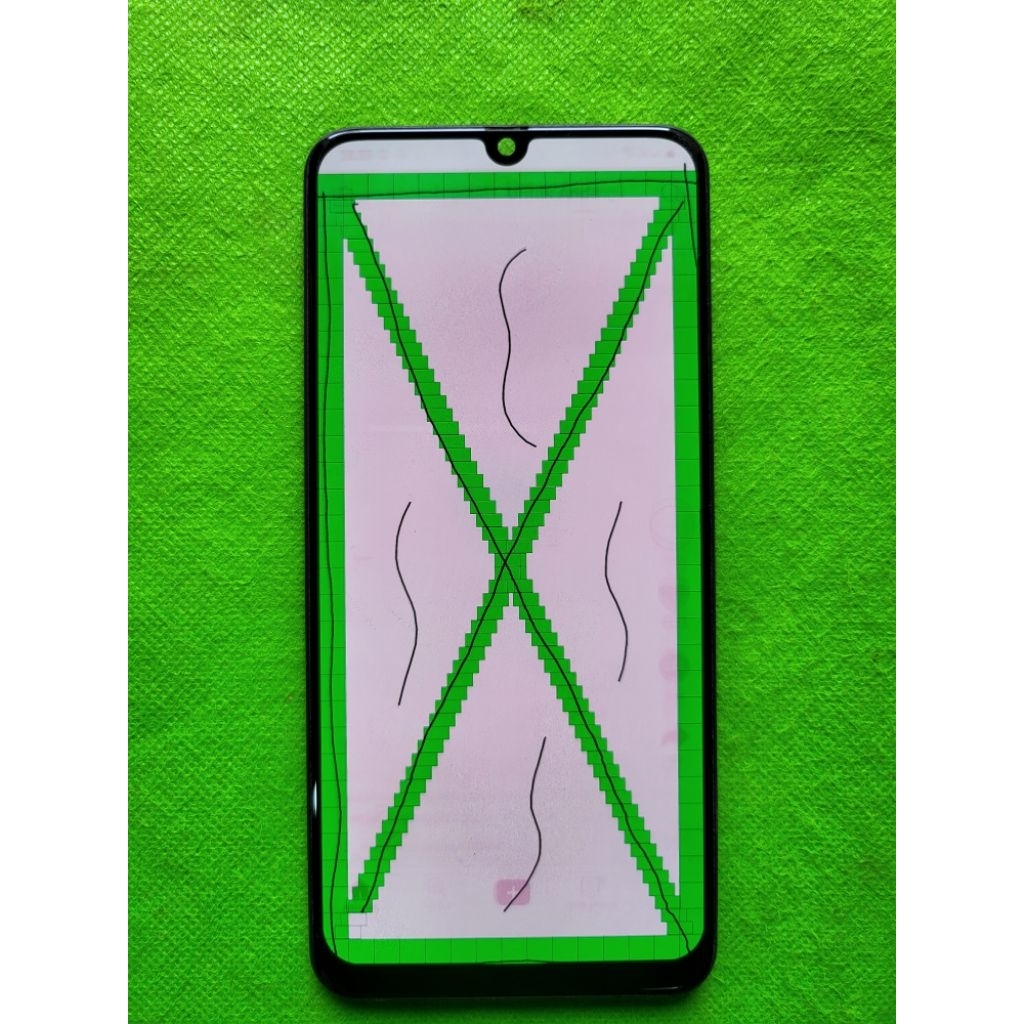 lcd sett frame samsung a50 ori copotan minus 07