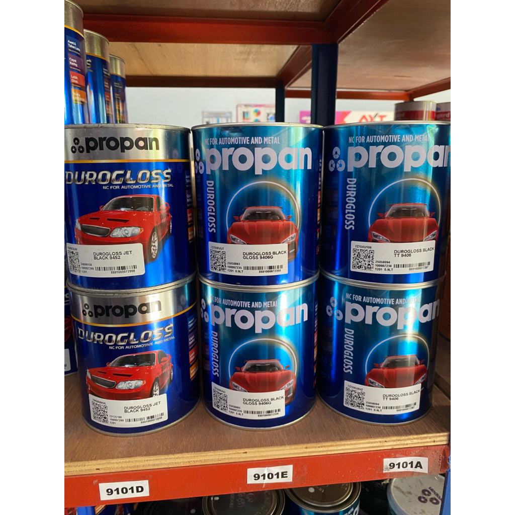 Cat Duco NC Durogloss Hitam 1KG / Cat Mobil Durogloss 1KG Black