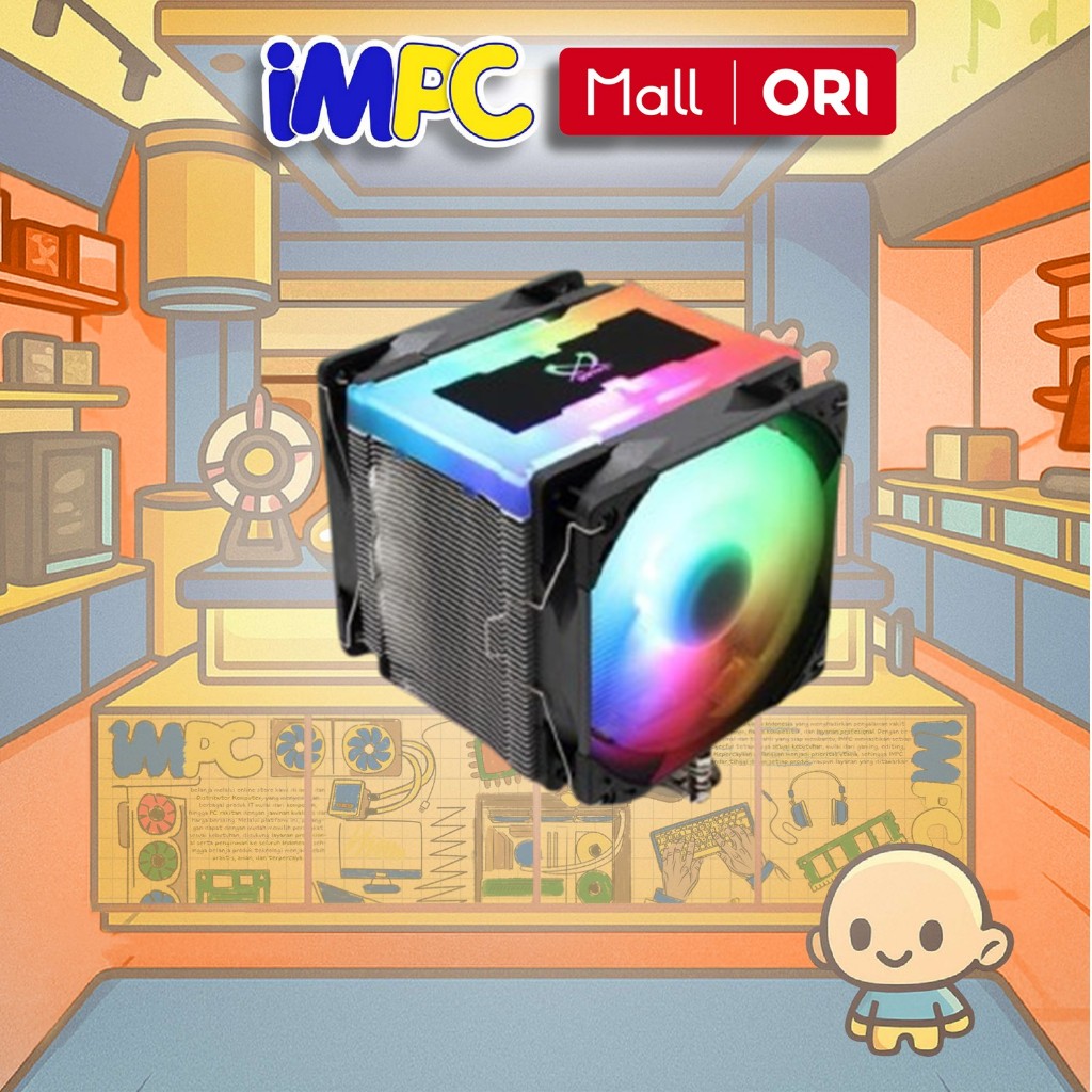 SCYTHE MUGEN 5 ARGB PLUS - FULLY ARGB SYNC CPU AIR COOLER