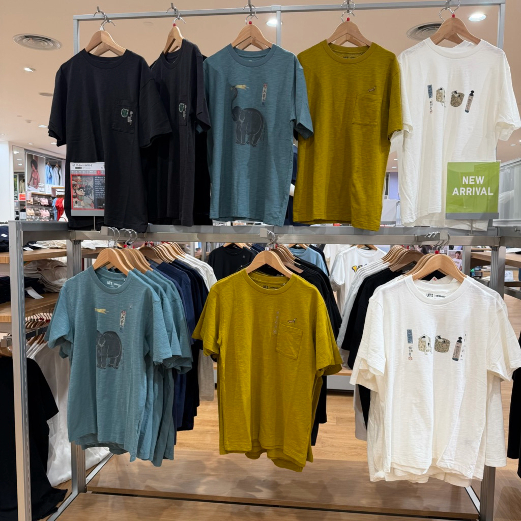 kaos t-shirt UT ukiyo-e lengan pendek uniqlo sale