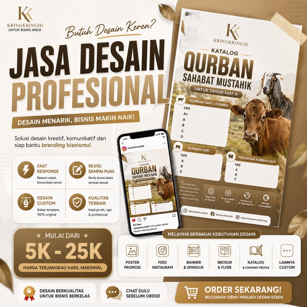 Jasa Desain Poster, Brosur, Banner, Leaflet & Flyer Profesional | Desain Promosi