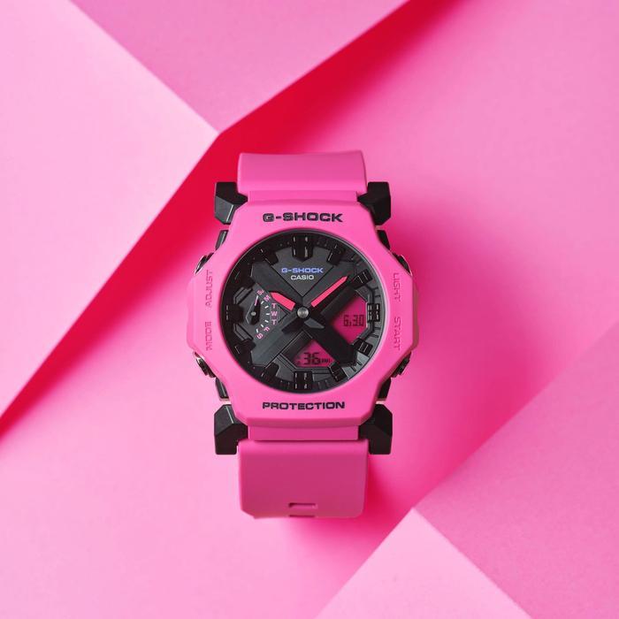Casio G-SHOCK GA-2300-4ADR Jam Tangan Pria Double Time GSHOCK GA-2300-4A GA2300 GA 2300 4ADR